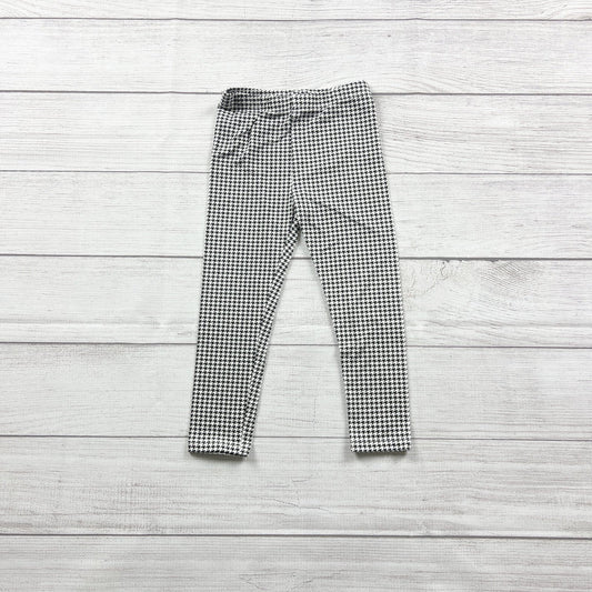 Cat & Jack Houndstooth Leggings Toddler Girls Stretch Pull On Pants 3T