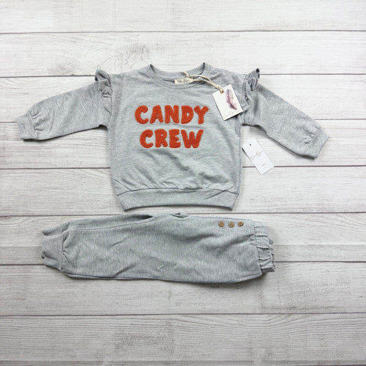 Jessica Simpson Halloween “Candy Crew” 2-Piece Outfit Toddler Girl Set NWT 2T