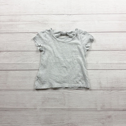 Baby Gap Toddler Graphic Short Sleeve T-Shirt Grey Flap Surprise 3T