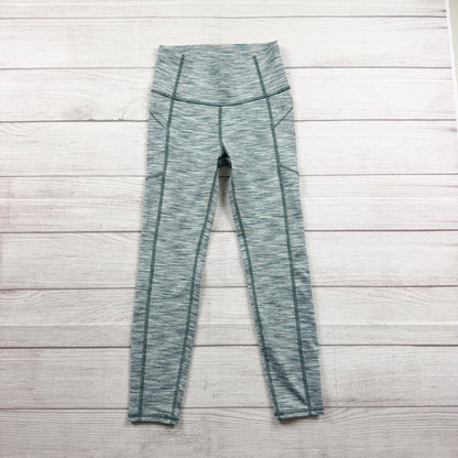 All in Motion Girls Leggings High Rise Athletic Pants Stretch Pockets 7-8