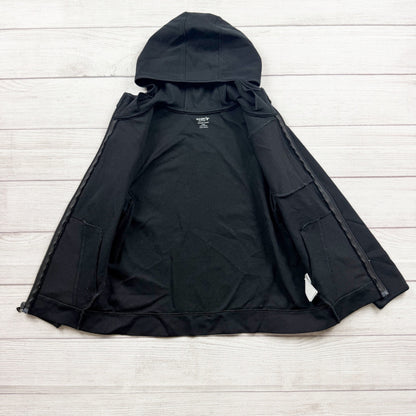 Old Navy Active Black Dynamic Fleece Full Zip Hoodie Jacket M 8