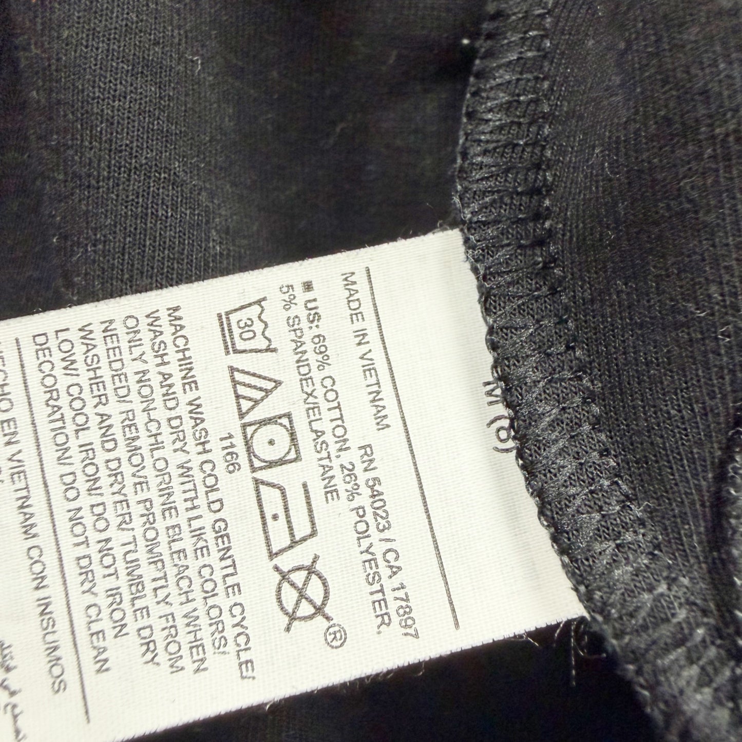 Old Navy Active Black Dynamic Fleece Full Zip Hoodie Jacket M 8