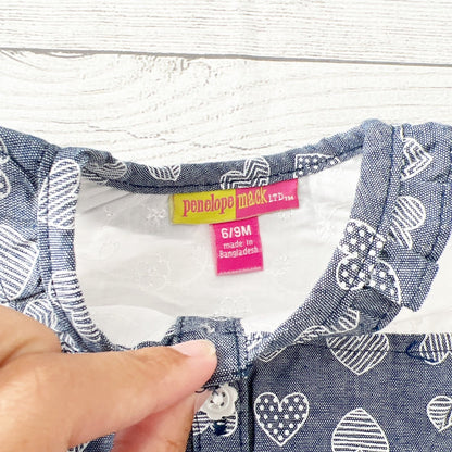 6-9M | Print Romper