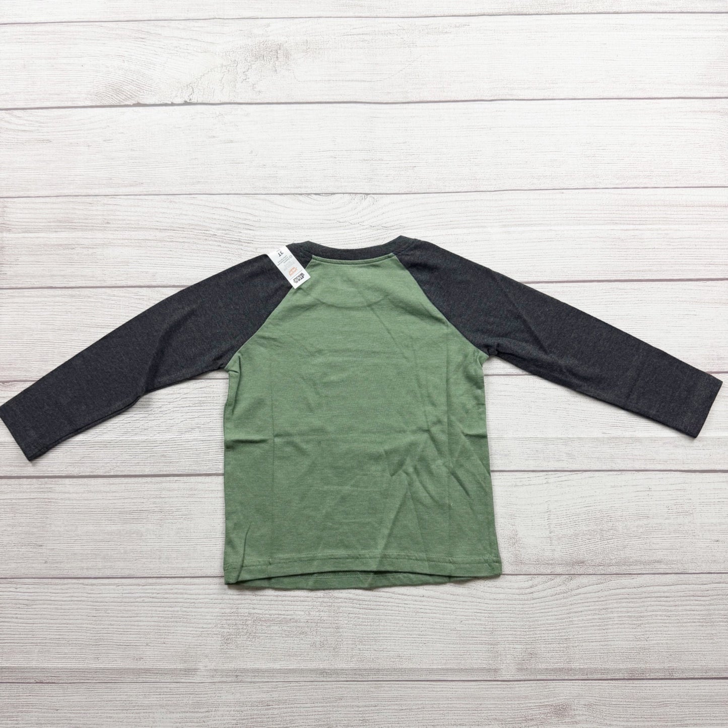 Star Wars Jumping Beans Grogu Long Sleeve Boys Graphic Tee NWT 3T