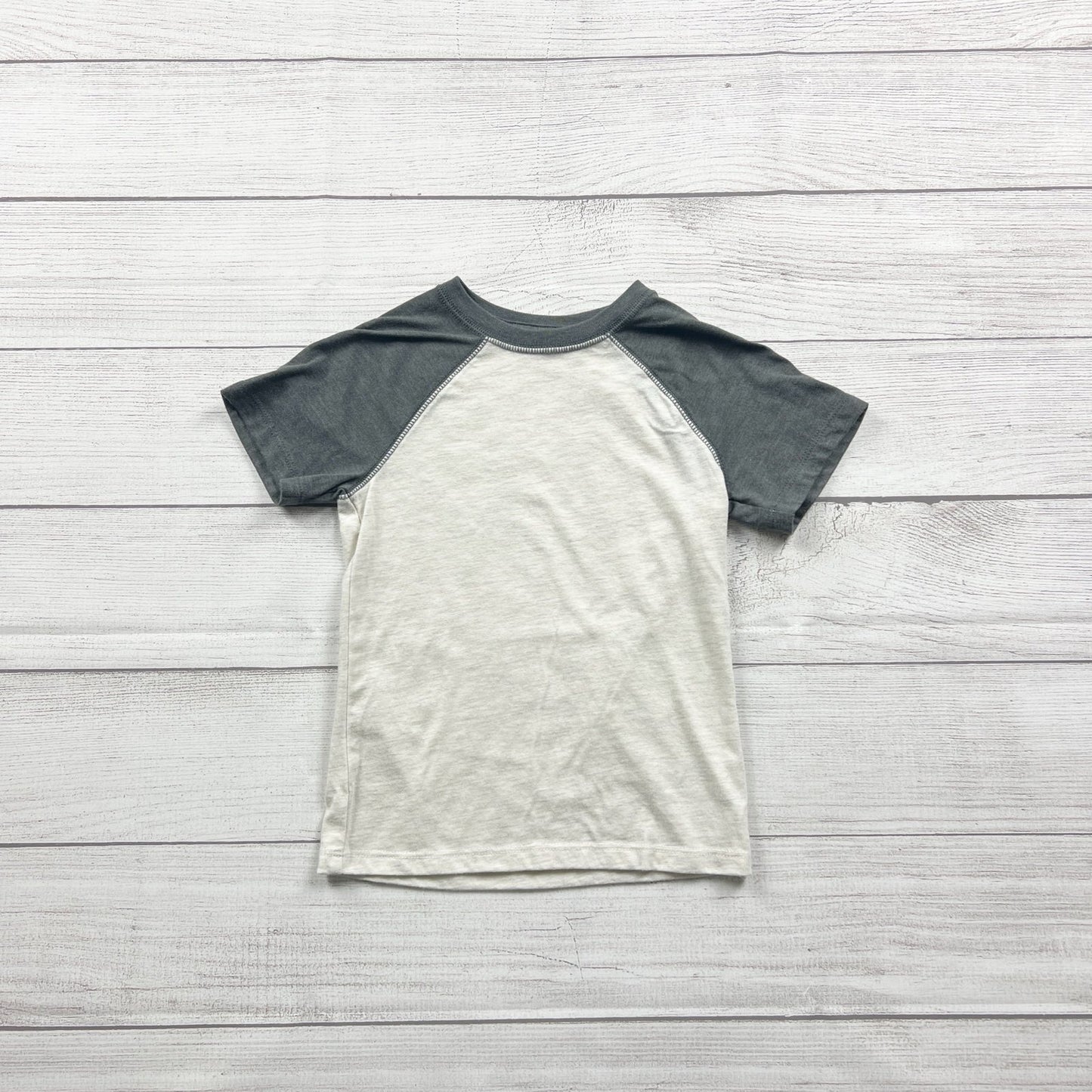 Cat & Jack Raglan T-Shirt Toddler Boys Short Sleeve Baseball Tee 3T