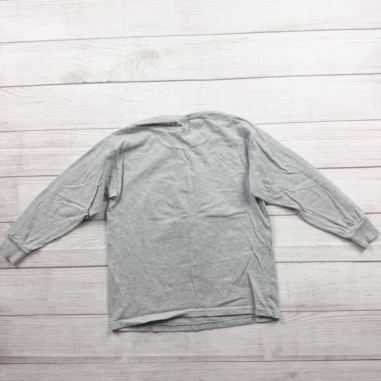 Gildan Long Sleeve "I Crushed 100 Days Of School" Monster Truck Shirt Gray S