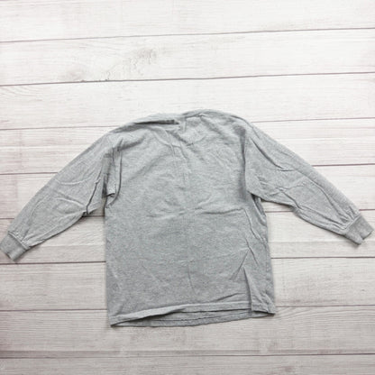Gildan Long Sleeve "I Crushed 100 Days Of School" Monster Truck Shirt Gray S