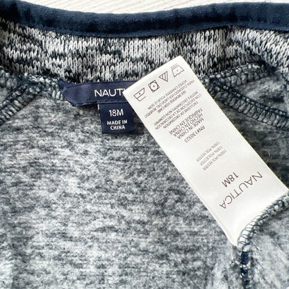 Nautica Baby Boys Fleece Vest Full Zip Warm Layer 18 Months