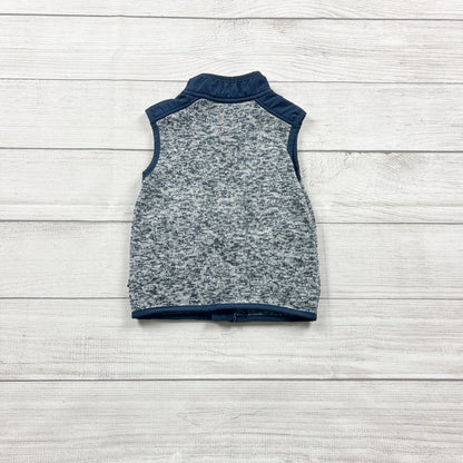 Nautica Baby Boys Fleece Vest Full Zip Warm Layer 18 Months
