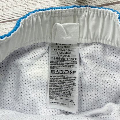 Baby Gap Yellow Submarine Print UV Protection Swim Trunks Navy NWT 6-12 Months
