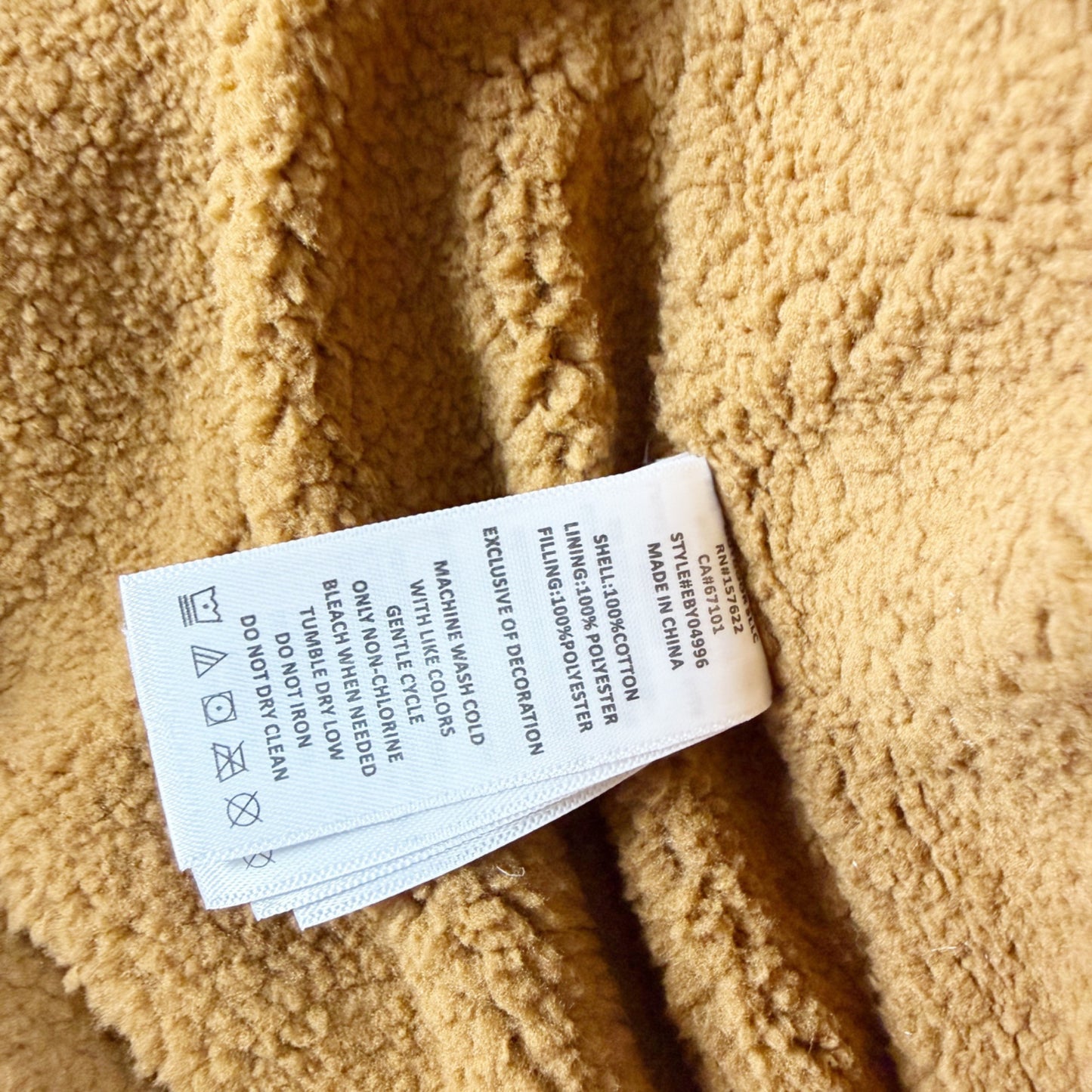 Eddie Bauer Bunting Hooded Corduroy Pram Snowsuit Sherpa Lined NWT 0-3 Months