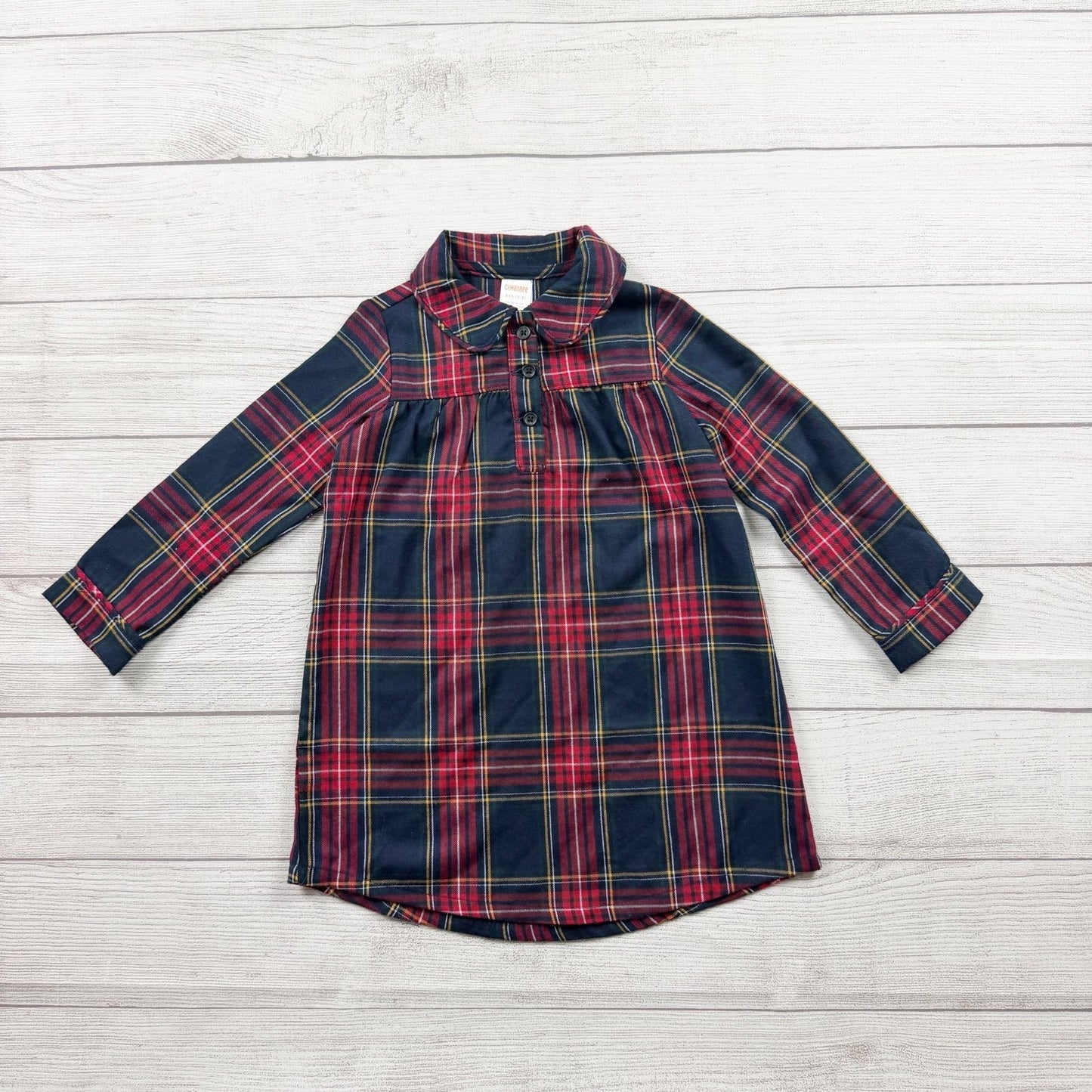 2T | Plaid Nightgown