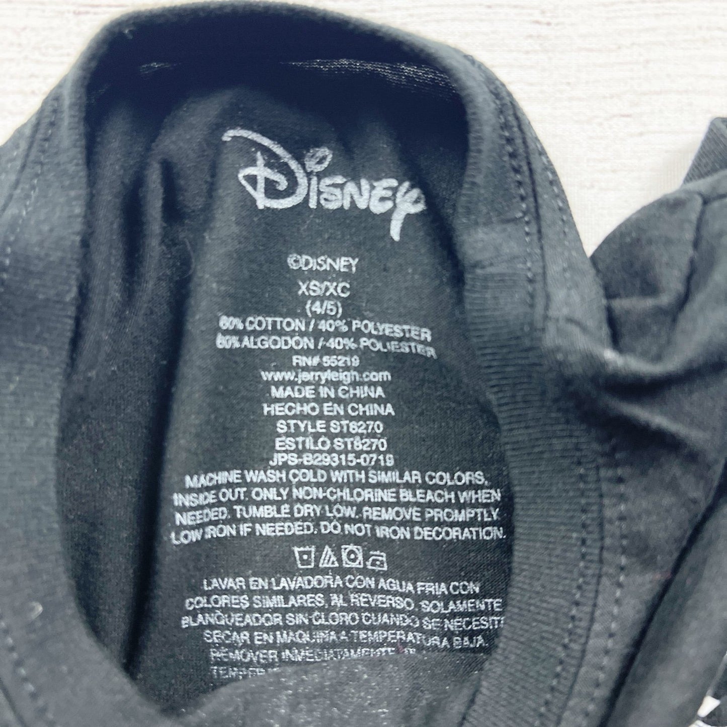 Disney Minnie Mouse Girls T-Shirt “So Cute So Sweet” Graphic Tee XS 4-5