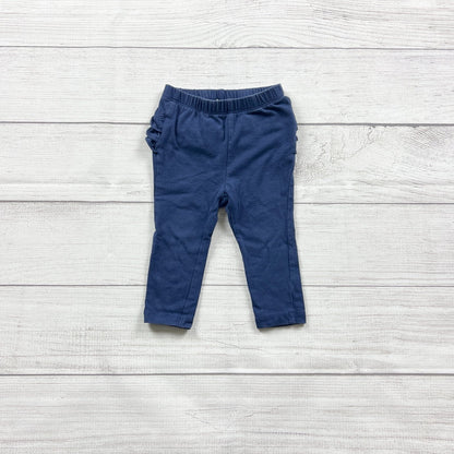 Old Navy Baby Girl Ruffle Butt Leggings Stretch Pants 6-12 Months