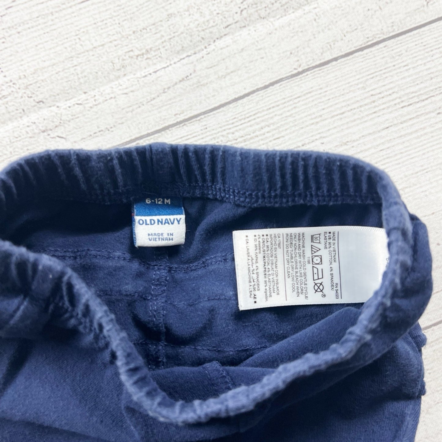 Old Navy Baby Girl Ruffle Butt Leggings Stretch Pants 6-12 Months