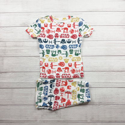 Gap Kids Star Wars Organic Cotton Pajama Set Multicolor Sleepwear 10