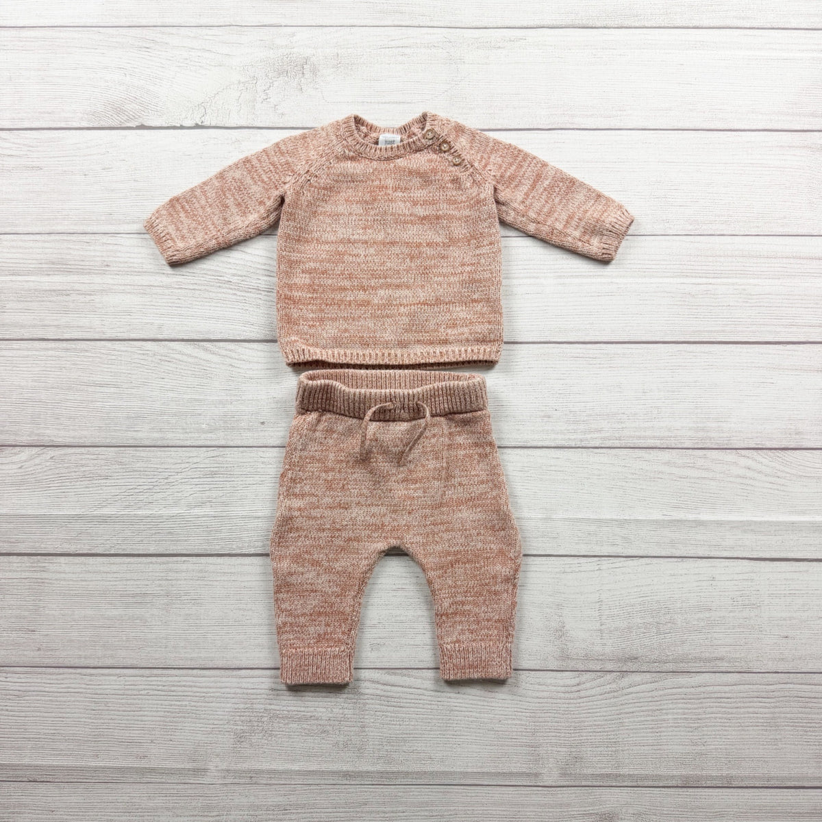 Just One You Carter's 2 Piece Knit Sweater Pants Set Outfit Baby 3-6 Months