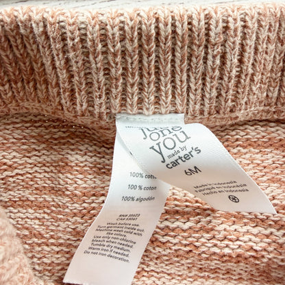 Just One You Carter's 2 Piece Knit Sweater Pants Set Outfit Baby 3-6 Months