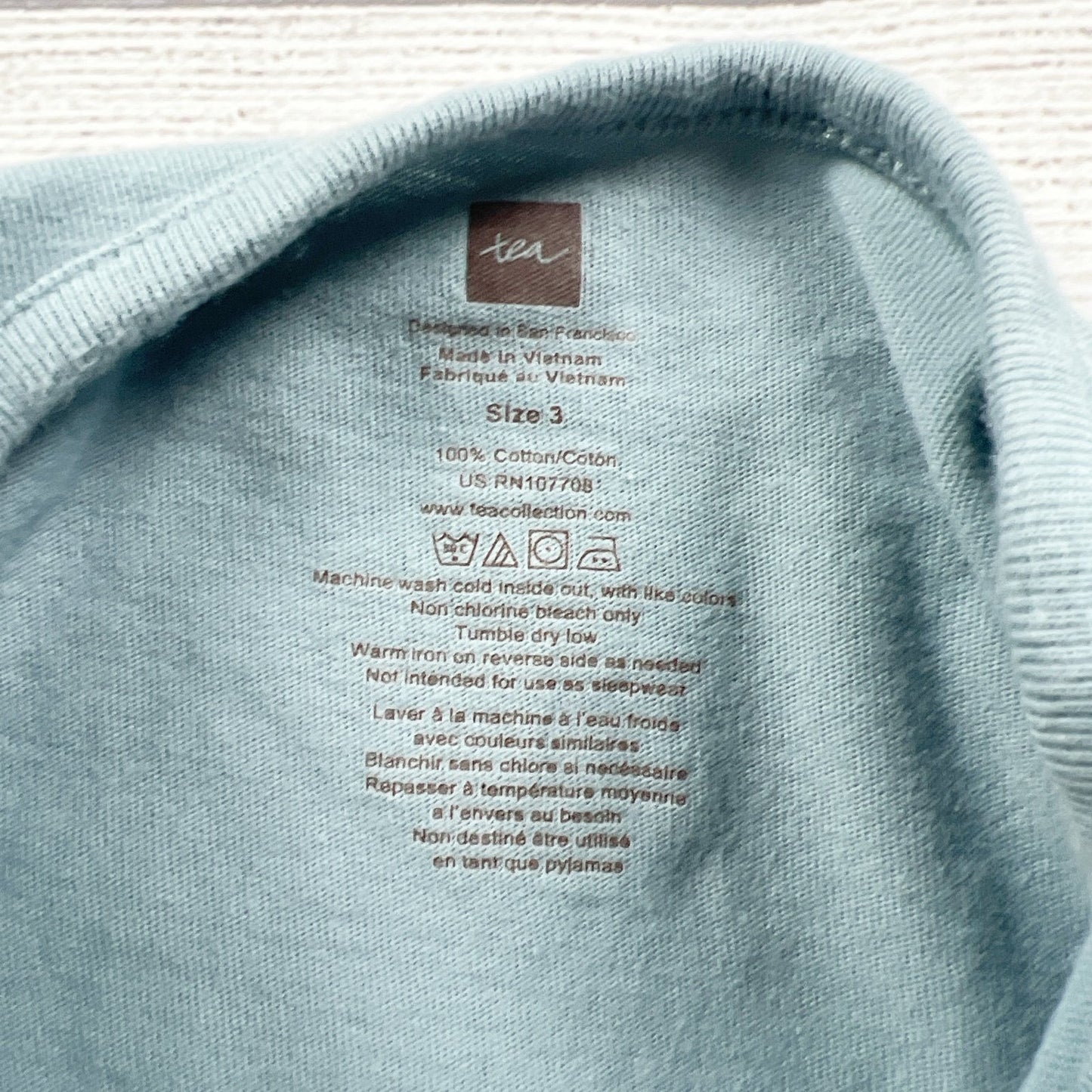 Tea Collection Toddler Girls Dress Long Sleeve Tiered Ruffle Skirt Floral 3T