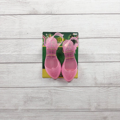 Disguise Pink Glinda Dress Up Shoes Adjustable Straps NIP NWT One Size