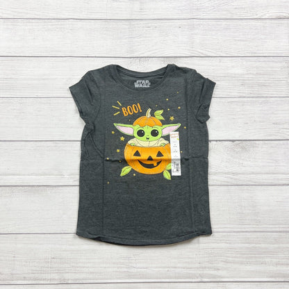 Star Wars Jumping Beans Girls Short Sleeve Halloween T-Shirt Pumpkin NWT 7