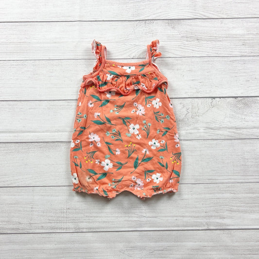 Just One You by Carter’s Baby Girl Floral Romper 12 Months