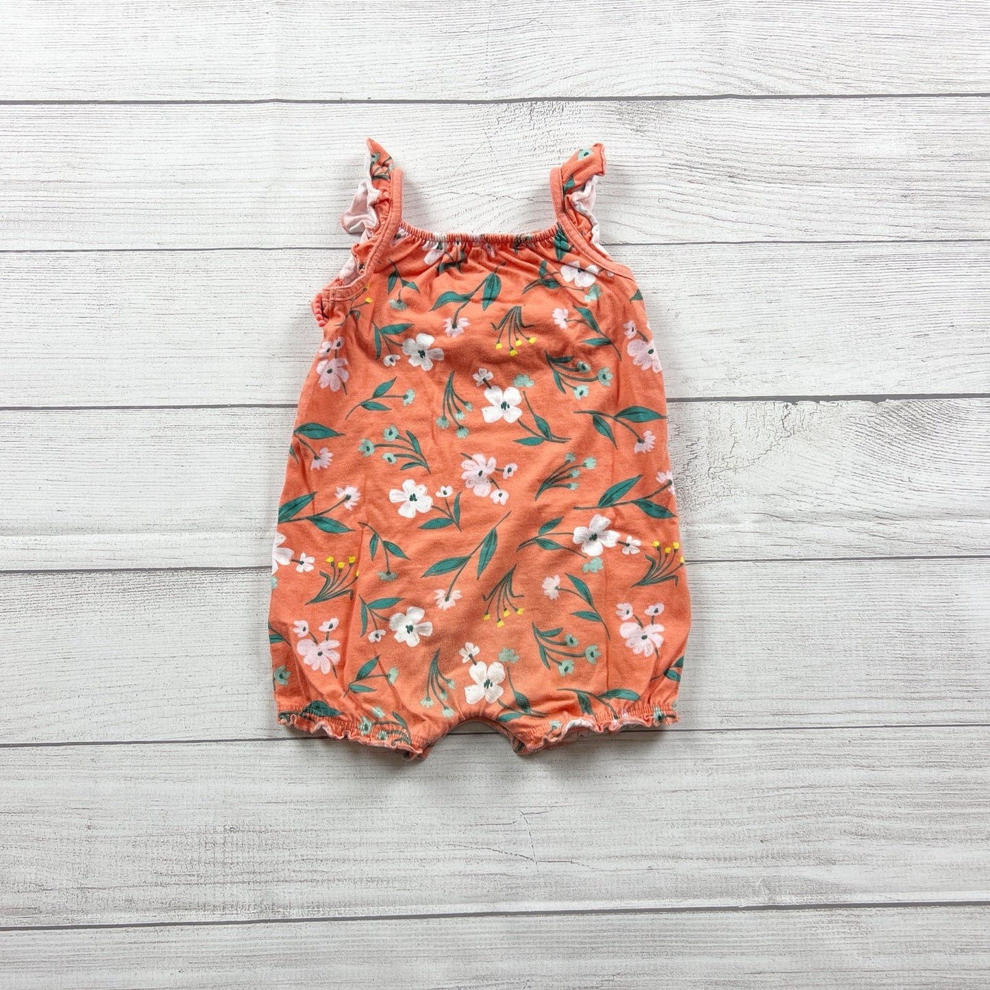 Just One You by Carter’s Baby Girl Floral Romper 12 Months