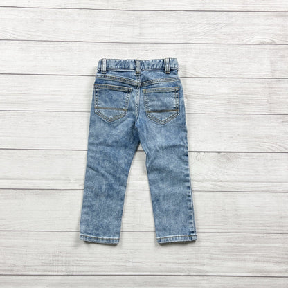 Cat & Jack Skinny Jeans Toddler Boys Light Wash Denim Super Stretch Pants 3T