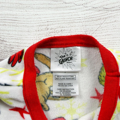 Dr. Seuss The Grinch Kids Pajama Set Holiday Max Character Print Sleepwear 6