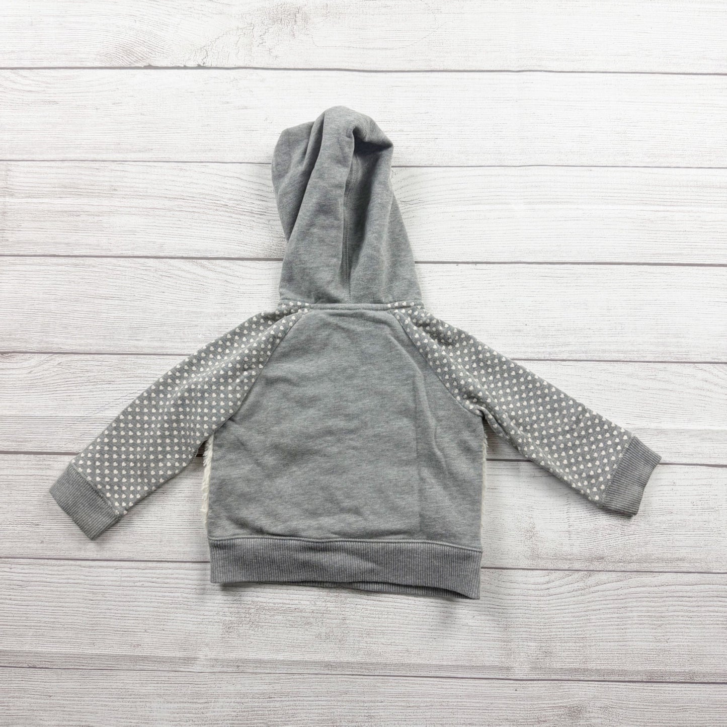 babyGap Gap Toddler Hoodie Sherpa Zip-Up Jacket 18-24 Months