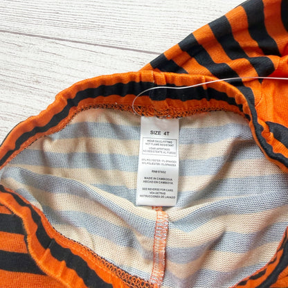 Bluey Toddler Halloween Pajama Set Snug Fit Striped Long Sleeves Pants NWT 4T