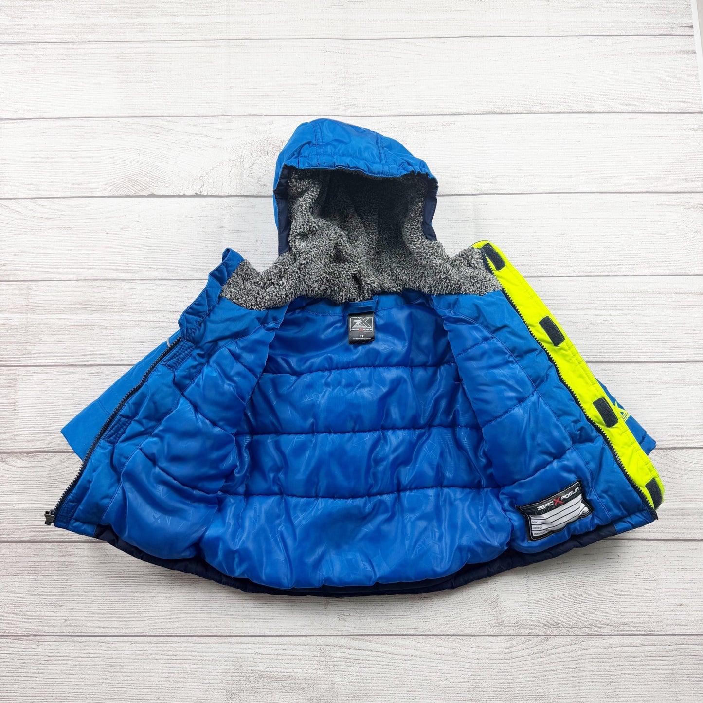 2T | Colorblock Winter Coat