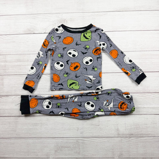 Disney Nightmare Before Christmas Halloween Kids Pajama Set Long Sleeve 6