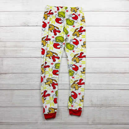 Dr. Seuss The Grinch Kids Pajama Set Red Green Max Festive Print 10