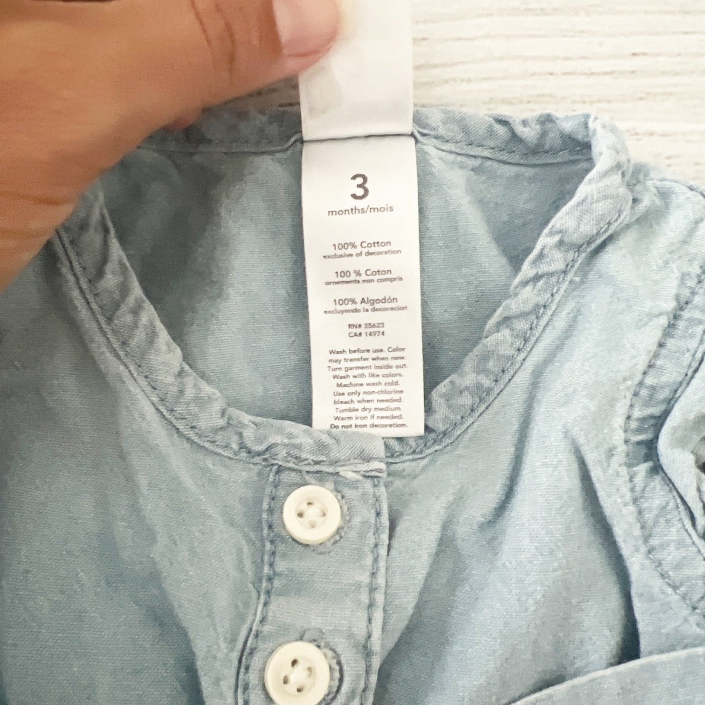 0-3M | Embroidered Dress