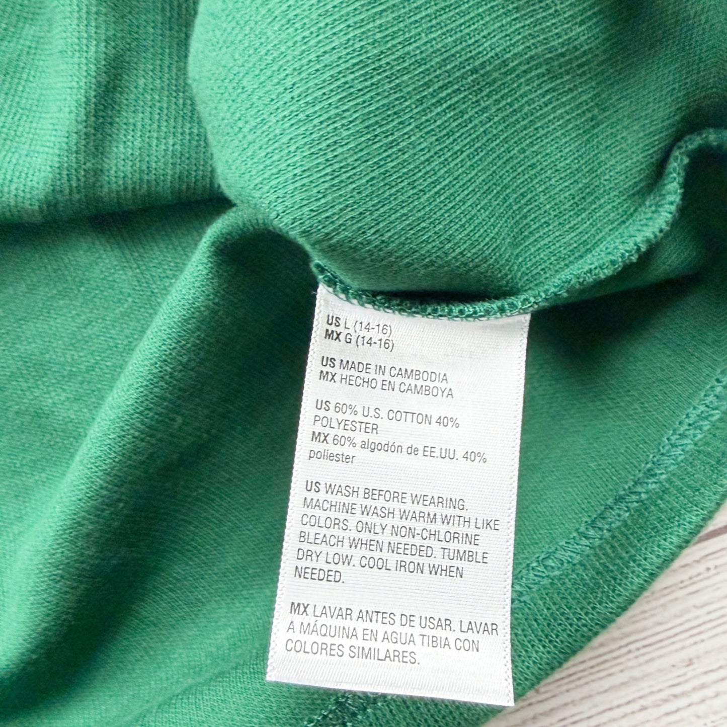 Epic Threads Kids Quarter Zip Pullover Sweatshirt Casual Top NWT L 14-16