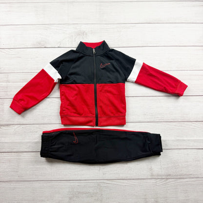 Nike Toddler Boys Tracksuit 2-Piece Jogger Set Full Zip 18-24 Months