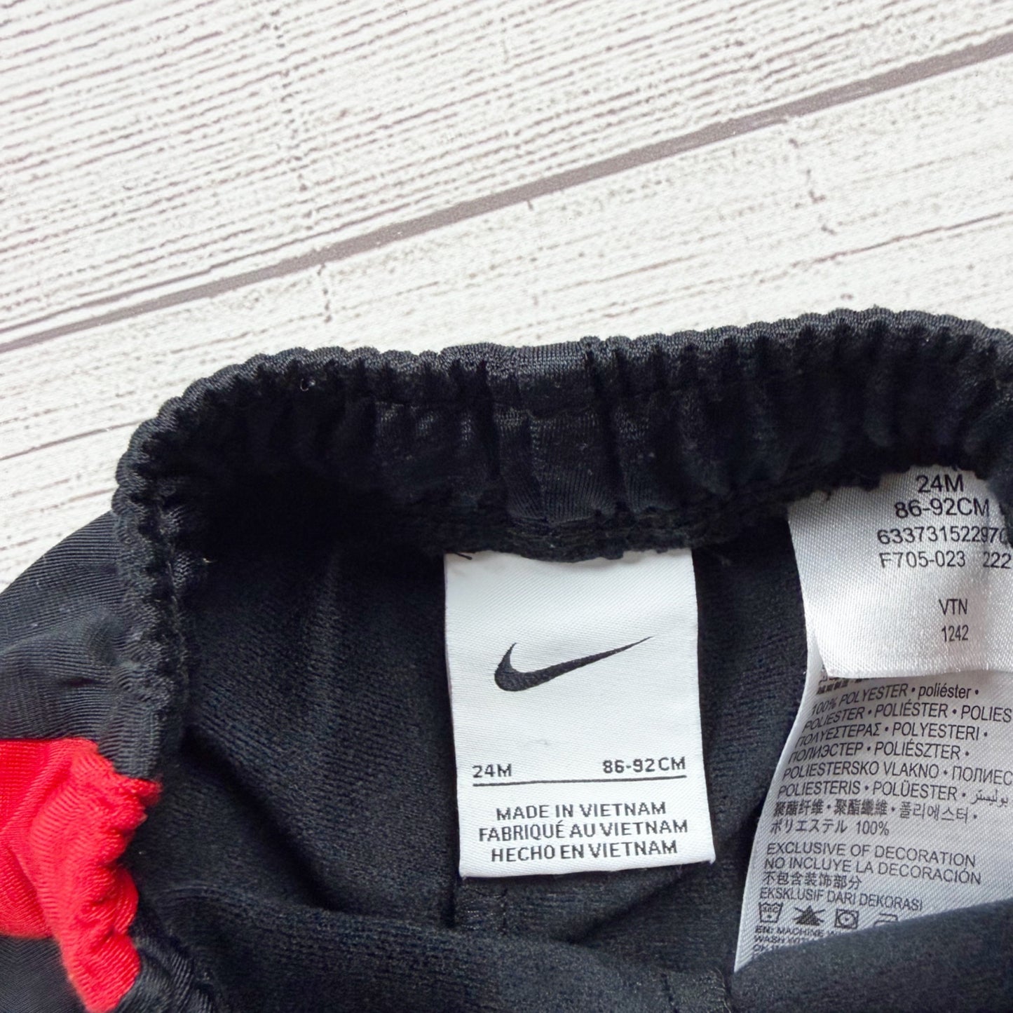 Nike Toddler Boys Tracksuit 2-Piece Jogger Set Full Zip 18-24 Months