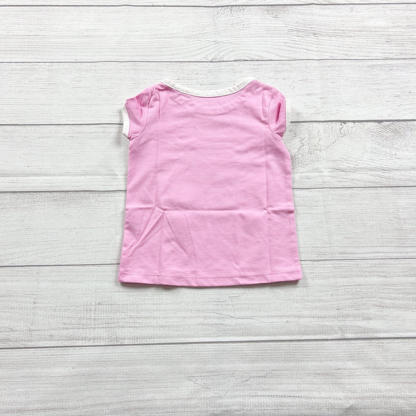 Disney Jumping Beans Baby Girl Easter “Hoppy Easter” Minnie Mickey Tee NWT 18 Months