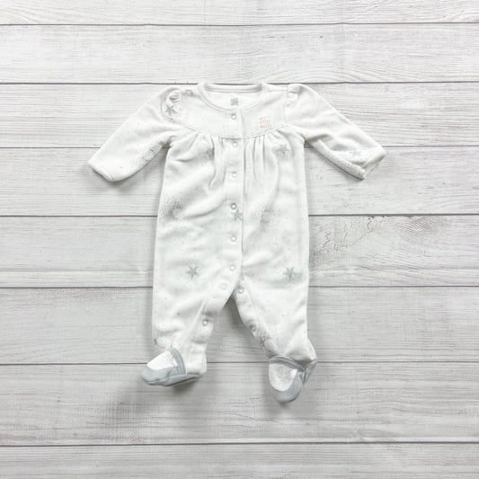 Just One You Carter's Baby Girl Angel Sleeper Footie Pajamas 3 Months