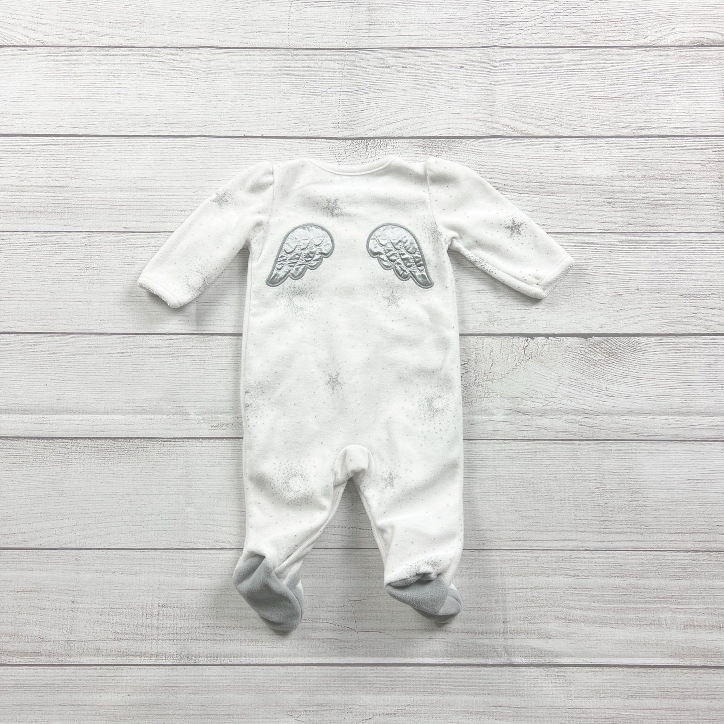 Just One You Carter's Baby Girl Angel Sleeper Footie Pajamas 3 Months