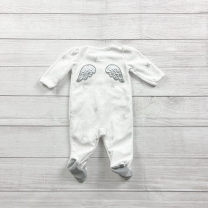 Just One You Carter's Baby Girl Angel Sleeper Footie Pajamas 3 Months