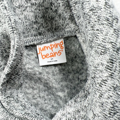 Jumping Beans Sweater Toddler Boys Shawl Collar Pullover Long Sleeve 2T