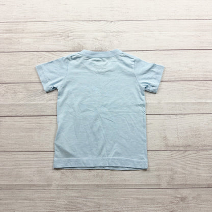 Hurley Toddler Boys Ocean Graphic Tee Short Sleeve Shirt Blue 2T