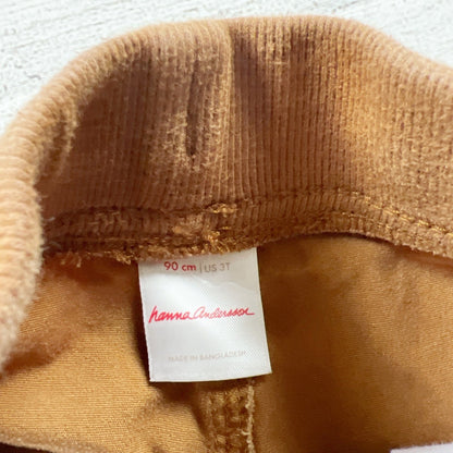 Hanna Andersson Toddler Cargo Shorts Brown Pull On Utility Pocket Shorts 3T