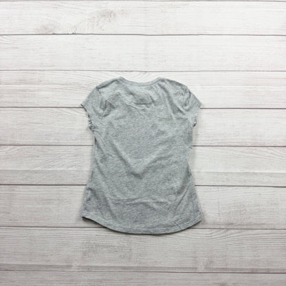 justice Trust In Your Magic Girls Graphic T-Shirt Gray Short Sleeve 6