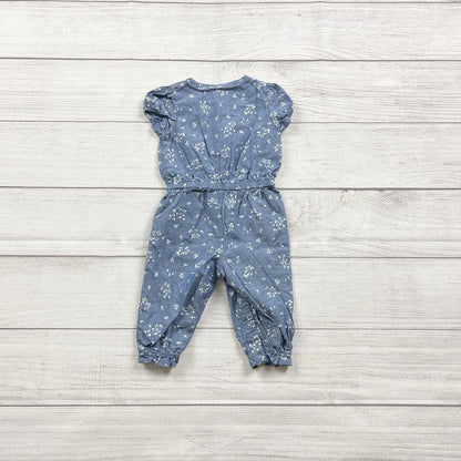 Just One You By Carter's Baby Girl Floral Jumpsuit Bird Romper 0-3 Months