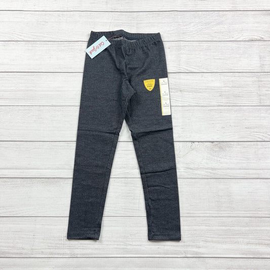 Cat & Jack Girls Chambray Blue Stretch Leggings NWT S 6-6X