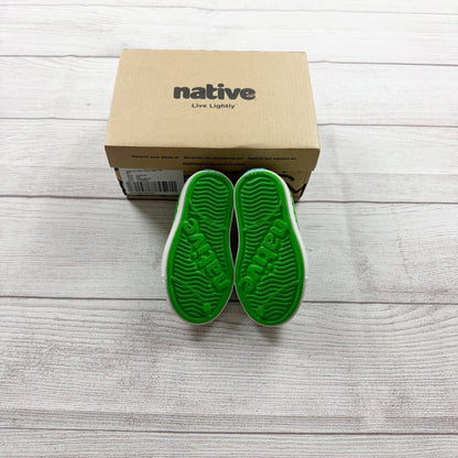 Native Jefferson Kids Slip On Shoes Grasshopper Green Lightweight Footwear NWT 5