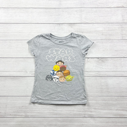Star Wars Girls T-Shirt Tsum Tsum Character Graphic Tee Short Sleeve S 6
